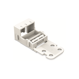 1 pcs : 221-503 - CARRIER SCREW MNT 3POS WHITE