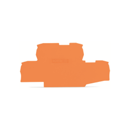 1 pcs : 2002-2792 - END PLATE 0.8 MM THICK ORANGE