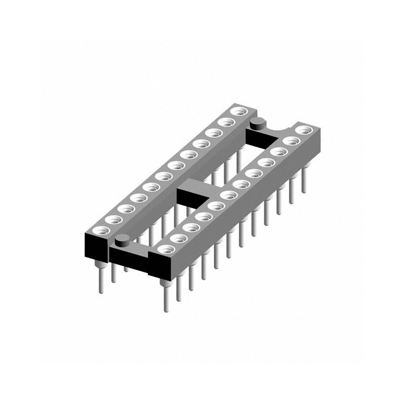 1 pcs : 110-87-324-41-001101 - CONN IC DIP SOCKET 24POS GOLD