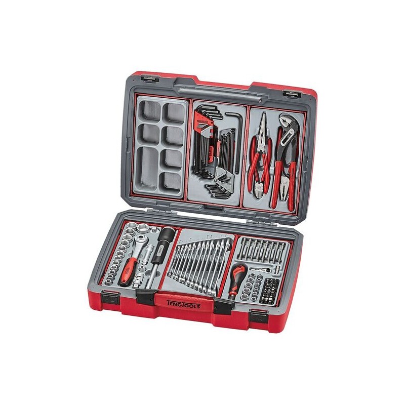 1 pcs - Teng Tools 1 Piece Service Case Tool Kit with Case