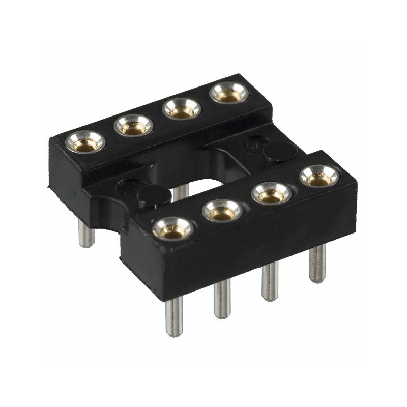 1 pcs : 115-93-308-41-001000 - CONN IC DIP SOCKET 8POS GOLD