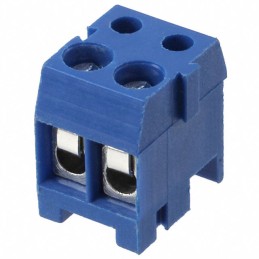 1 pcs : 8722 - TERM BLOCK PLUG 2POS 90DEG 3.5MM