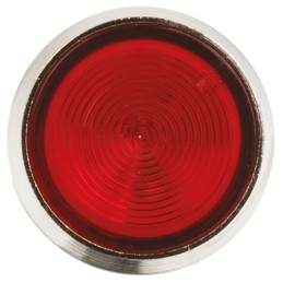 1 pcs - Arcolectric (Bulgin) Ltd Red Neon Panel Mount Indicator, 110V ac, 10mm Mounting Hole Size