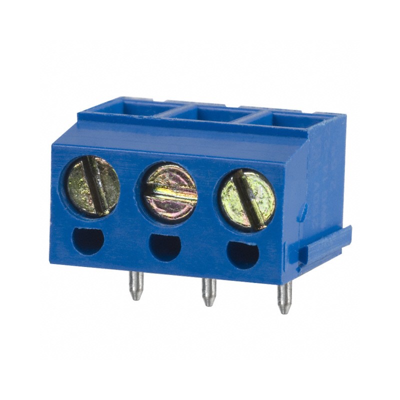 1 pcs : OSTTB032161 - TERM BLK 3POS TOP ENT 5.08MM PCB