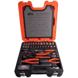 1 pcs - Bahco 81 Piece Electro-Mechanical Tool Kit