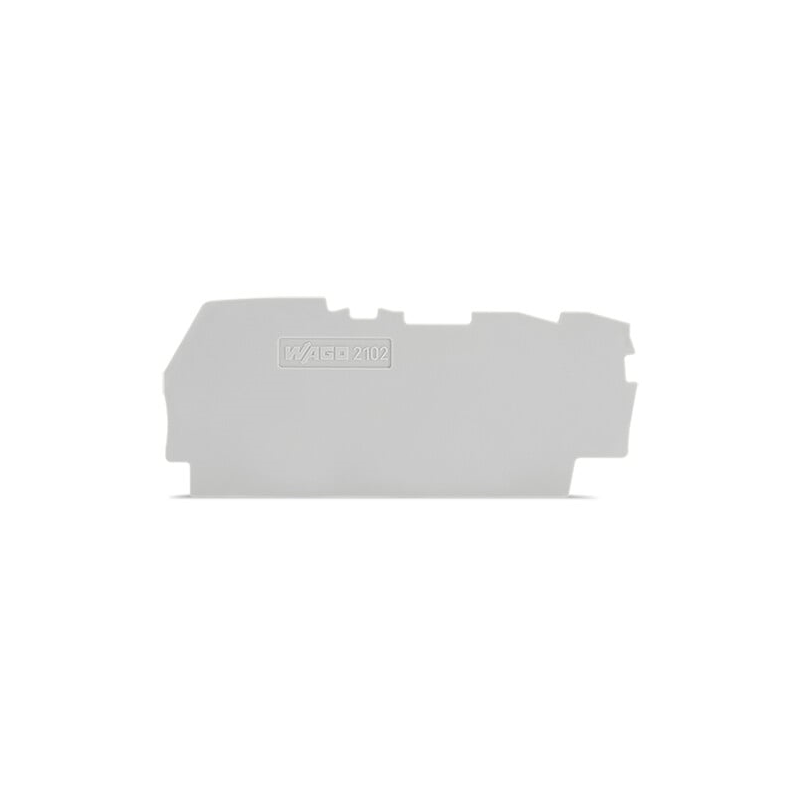 1 pcs : 2102-1391 - END AND INTERMEDIATE PLATE 0.8