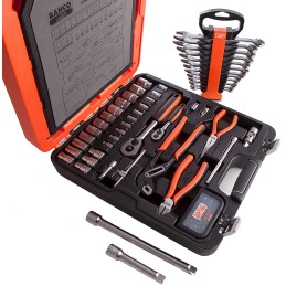 1 pcs - Bahco 81 Piece Electro-Mechanical Tool Kit