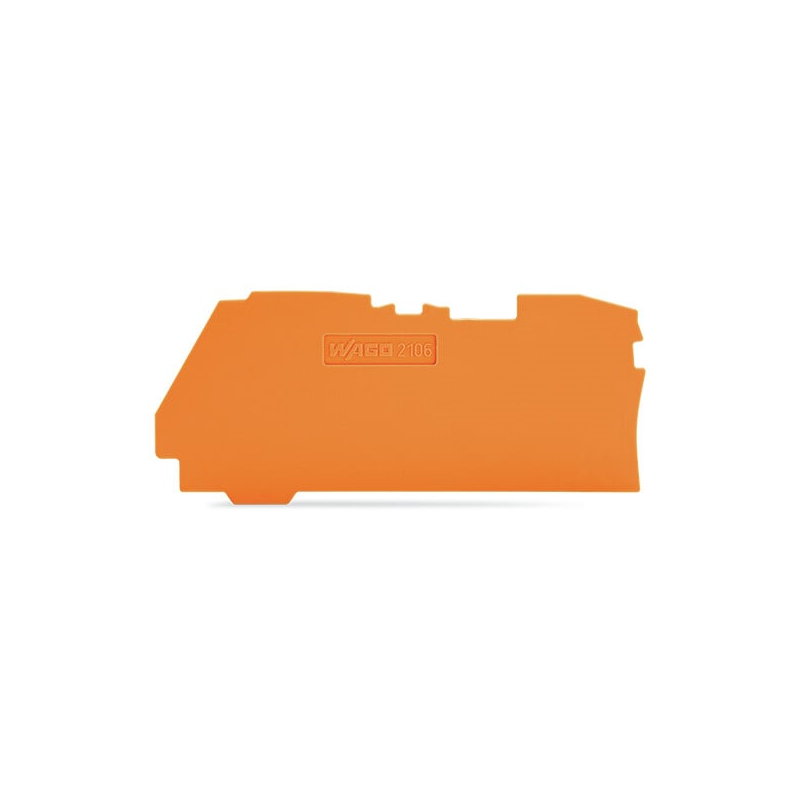 1 pcs : 2106-1292 - END AND INTERMEDIATE PLATE 1 MM