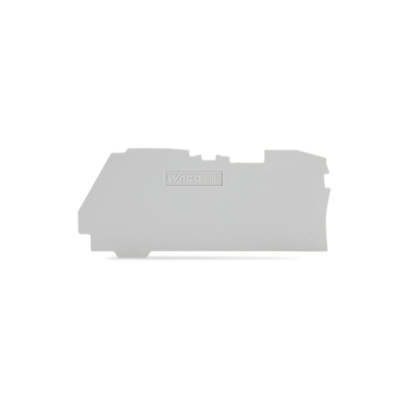 1 pcs : 2106-1291 - END AND INTERMEDIATE PLATE 1 MM
