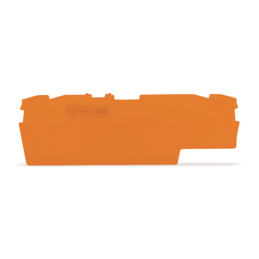 1 pcs : 2002-1892 - END AND INTERMEDIATE PLATE 1 MM