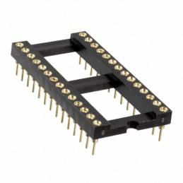 1 pcs : SA286040 - CONN IC DIP SOCKET 28POS GOLD