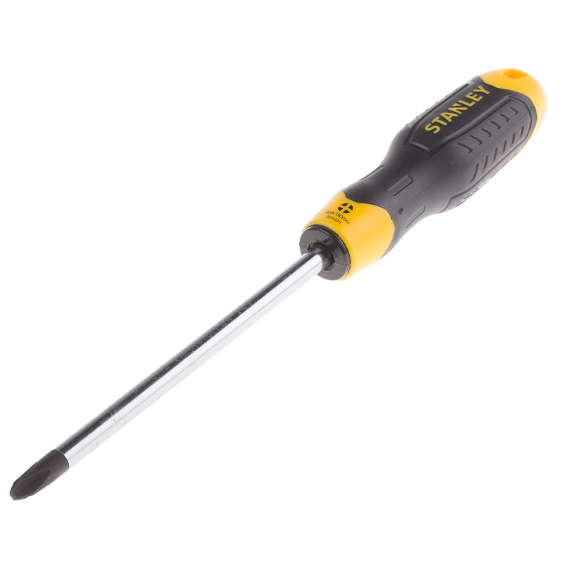 1 pcs - Stanley Phillips Screwdriver, PH3 Tip, 150 mm Blade