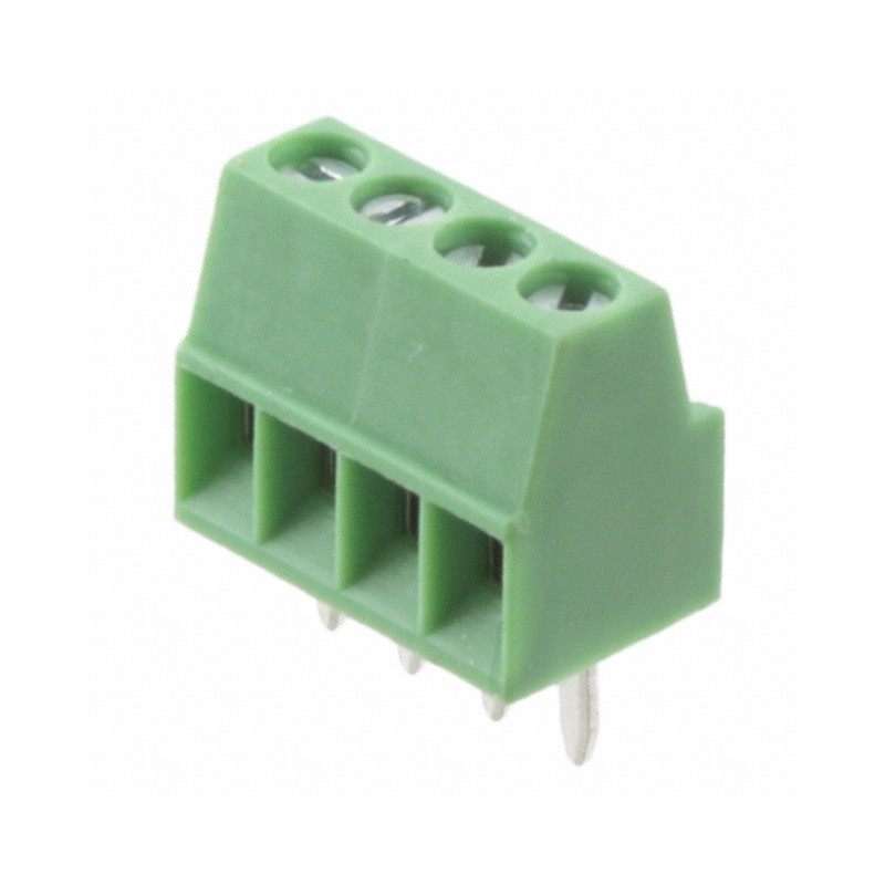 1 pcs : OSTVN04A150 - TERM BLK 4P SIDE ENT 2.54MM PCB