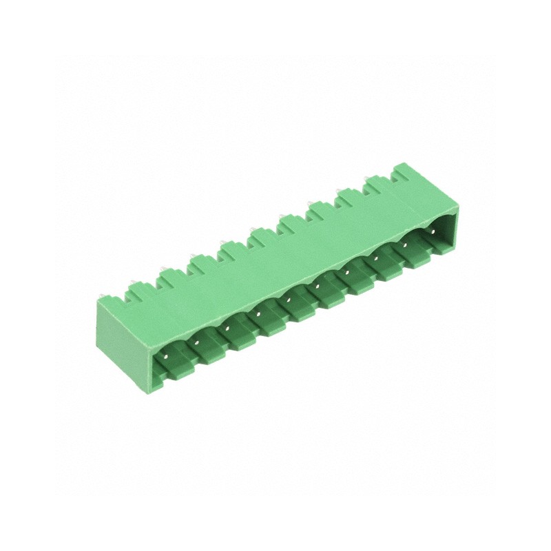 1 pcs : OSTOQ105450 - TERM BLOCK HDR 10POS VERT 5.08MM