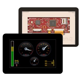 1 pcs - 4D Systems, gen4 5in Arduino Compatible Display with Capacitive Touch Screen