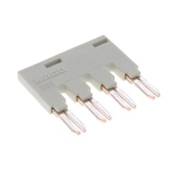 1 pcs : 859-404 - PUSH-IN TYPE JUMPER BAR 4-WAY