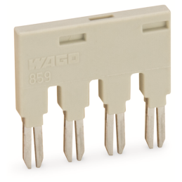 1 pcs : 859-404/000-005 - PUSH-IN TYPE JUMPER BAR 4-WAY