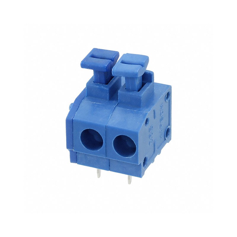 1 pcs : 8728 - TERM BLK 2POS SIDE ENTRY 5MM PCB