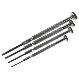 1 pcs - CK Slotted Precision Screwdriver Set, 4-Piece