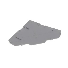 1 pcs : 280-319 - END AND INTERMEDIATE PLATE 1 MM