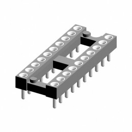 1 pcs : 115-83-320-41-001101 - CONN IC DIP SOCKET 20POS GOLD