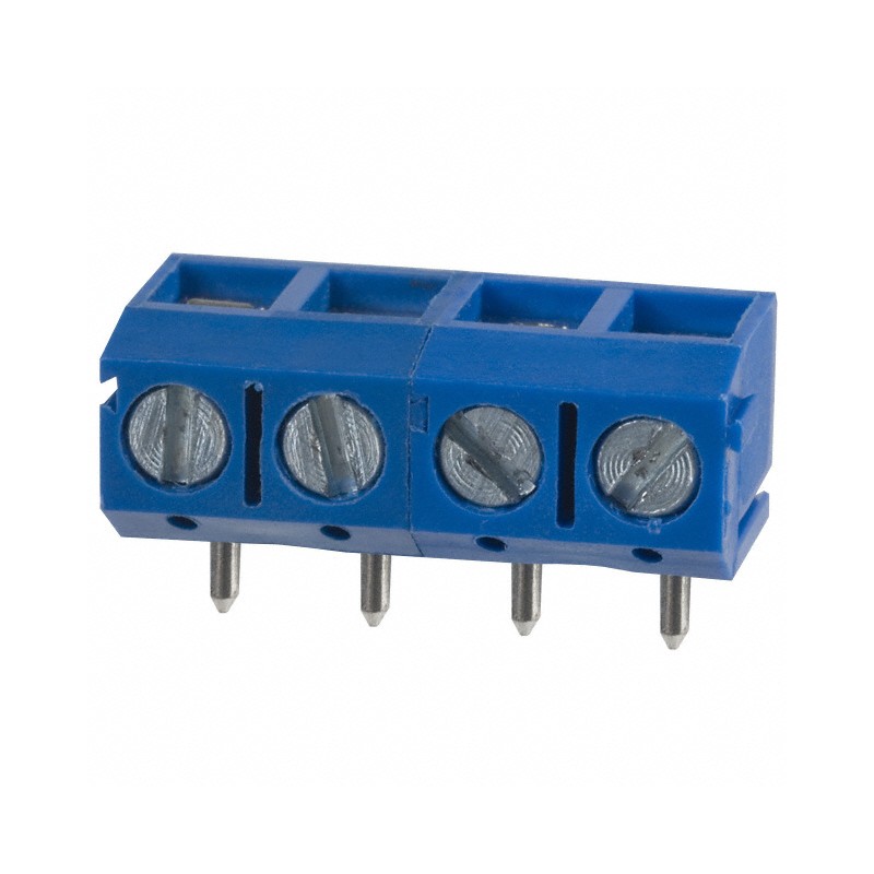 1 pcs : OSTTD040161 - TERM BLK 4POS TOP ENTRY 5MM PCB