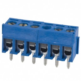 1 pcs : OSTTE060161 - TERM BLK 6POS SIDE ENT 3.5MM PCB