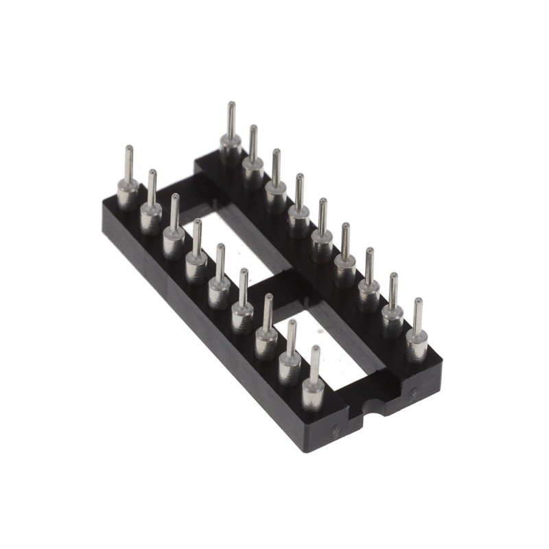 1 pcs : ICA-318-STT - CONN IC DIP SOCKET 18POS TIN