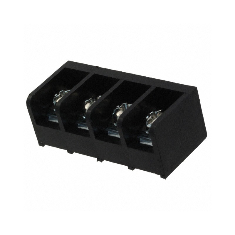 1 pcs : OSTYK44104030 - CONN BARRIER STRIP 4CIRC 0.374'