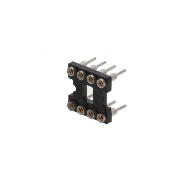 1 pcs : ICO-308-SGT - CONN IC DIP SOCKET 8POS GOLD
