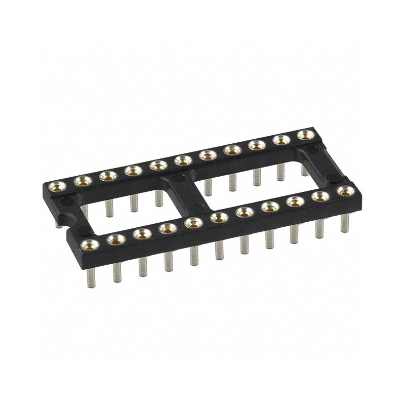 1 pcs : 115-43-422-41-003000 - CONN IC DIP SOCKET 22POS GOLD