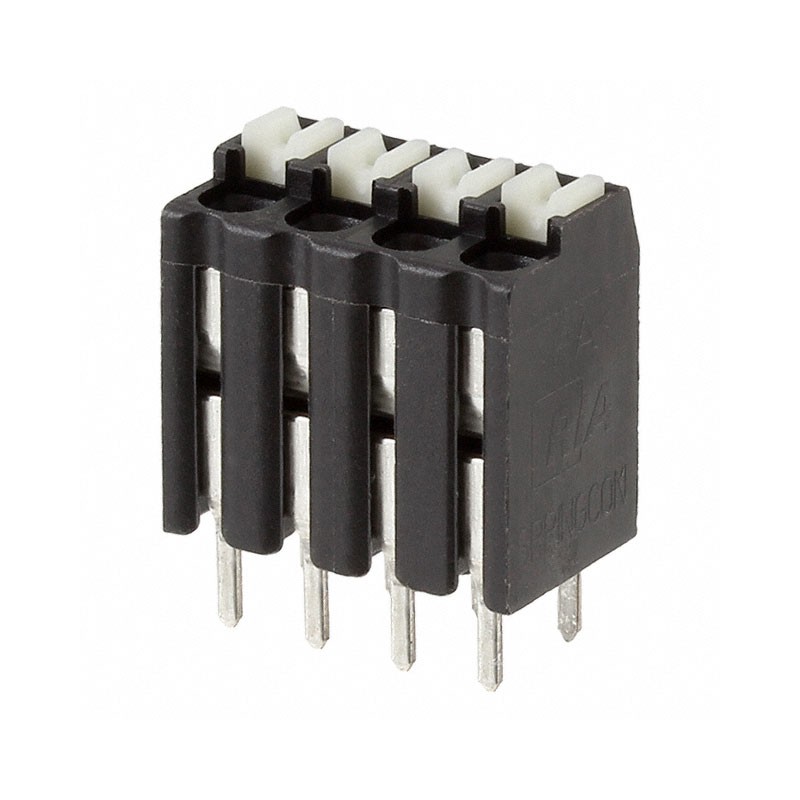 1 pcs : AST2130402 - TERM BLK 4P TOP ENTRY 3.5MM PCB