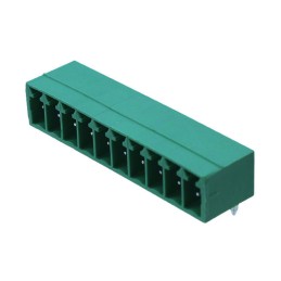 1 pcs : OSTOQ101251 - TERM BLOCK HDR 10POS 90DEG 3.5MM