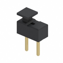 1 pcs : 999-11-210-10-000000 - JUMPER INSULATED MALE .100' BK