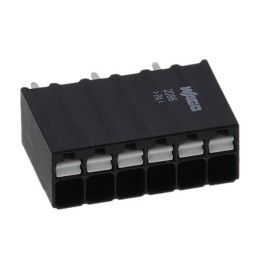 1 pcs : 2086-1126 - TERM BLK 6P TOP ENTRY 3.5MM PCB