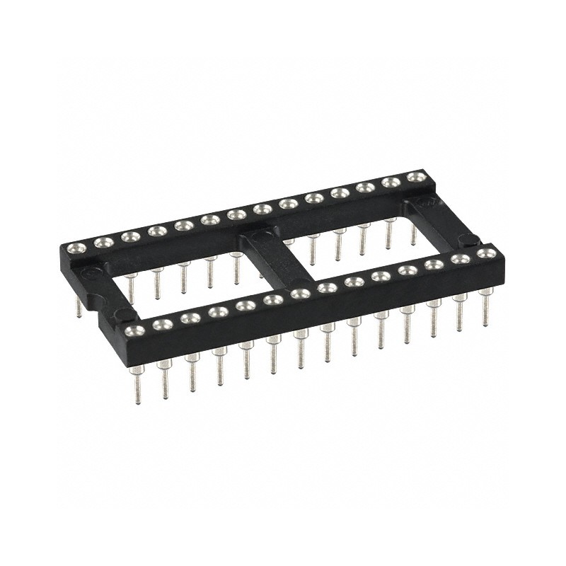 1 pcs : 110-44-628-41-001000 - CONN IC DIP SOCKET 28POS TIN