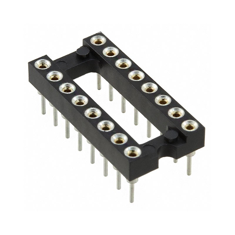 1 pcs : D2816-42 - CONN IC DIP SOCKET 16POS GOLD