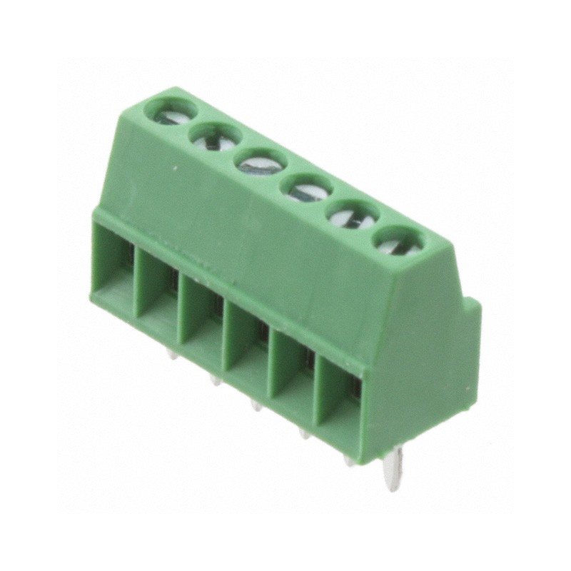 1 pcs : OSTVN06A150 - TERM BLK 6P SIDE ENT 2.54MM PCB