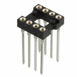 1 pcs : D0808-42 - CONN IC DIP SOCKET 8POS GOLD