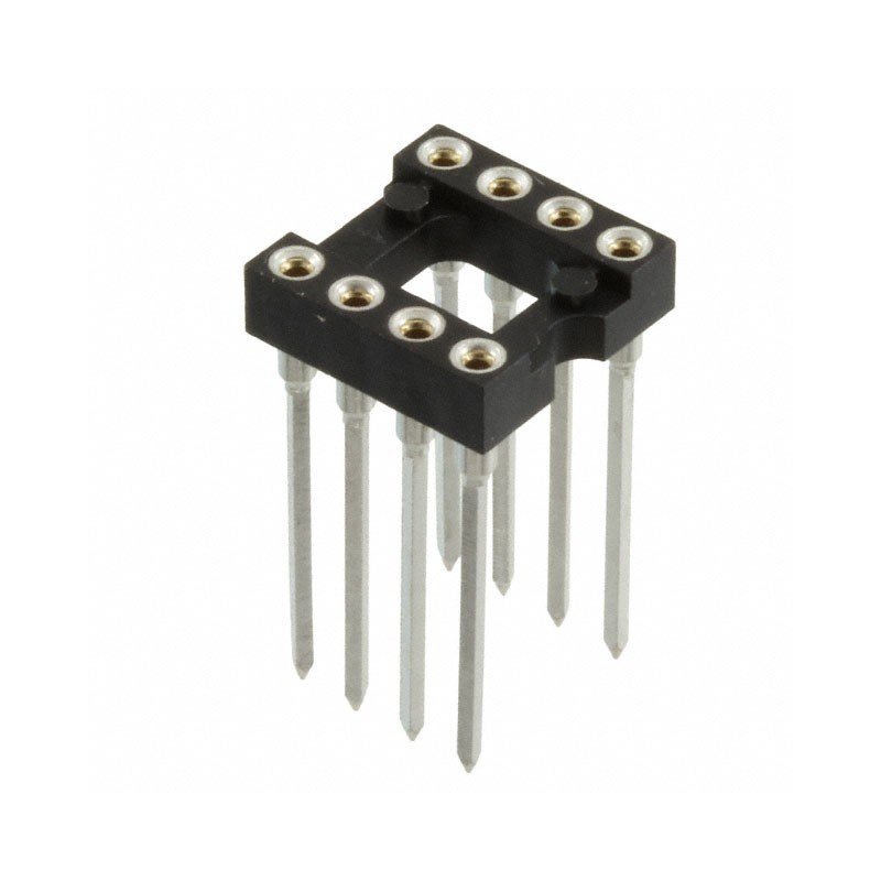 1 pcs : D0808-42 - CONN IC DIP SOCKET 8POS GOLD