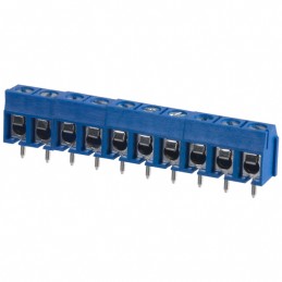 1 pcs : OSTTC102162 - TERM BLK 10P SIDE ENT 5.08MM PCB