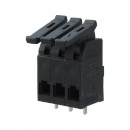 1 pcs : AST0550302 - TERM BLK 3POS SIDE ENTRY 5MM PCB