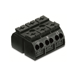 1 pcs : 862-1593 - 4-CONDUCTOR CHASSIS-MOUNT TERMIN