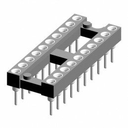 1 pcs : 110-83-320-41-001101 - CONN IC DIP SOCKET 20POS GOLD