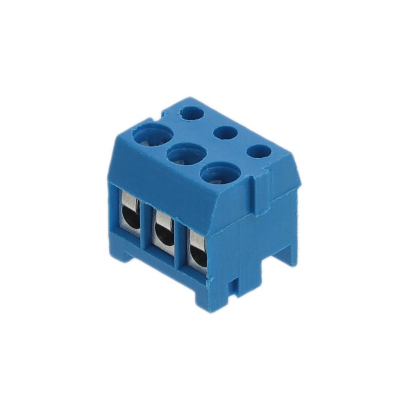 1 pcs : 8723 - TERM BLOCK PLUG 3POS 90DEG 3.5MM