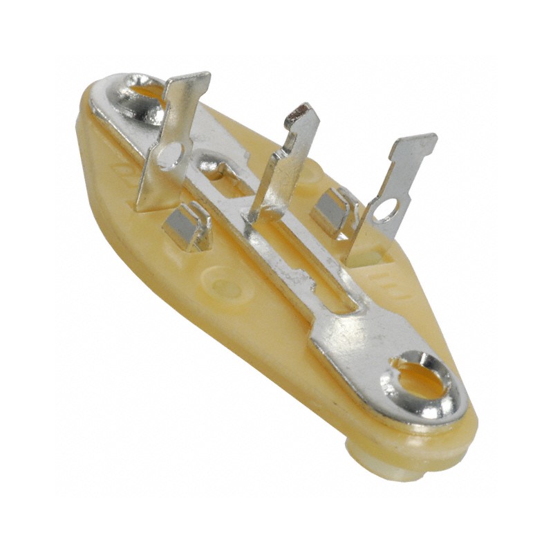 1 pcs : 4601 - CONN TRANSIST TO-3 3POS TIN