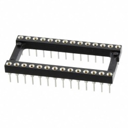 1 pcs : 110-87-628-41-001151 - CONN IC DIP SOCKET 28POS GOLD