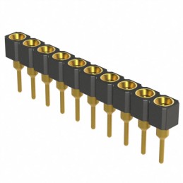 1 pcs : XR2C1011N - CONN SOCKET SIP 10POS GOLD