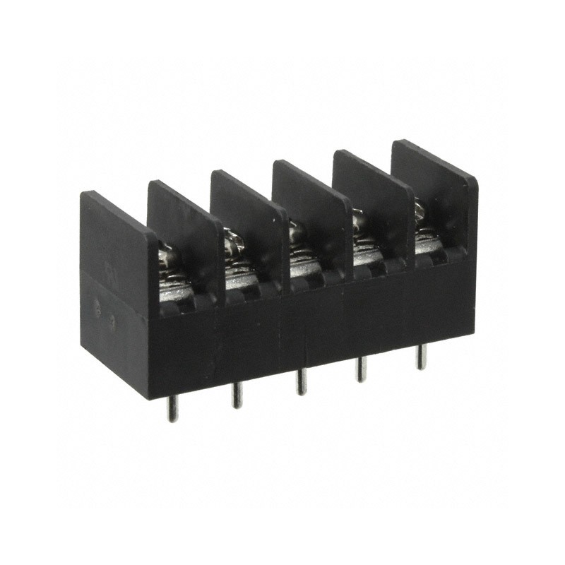 1 pcs : OSTYK21105030 - CONN BARRIER STRIP 5CIRC 0.25'