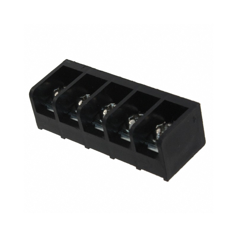 1 pcs : OSTYK44105030 - CONN BARRIER STRIP 5CIRC 0.374'